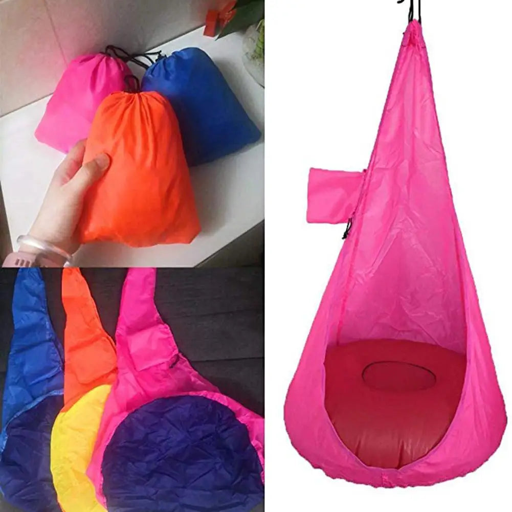 Children's Swing Pod Home Children's Comfortable And Durable Hammock Chair Indoor And Outdoor Hanging Seat Toy Swing
