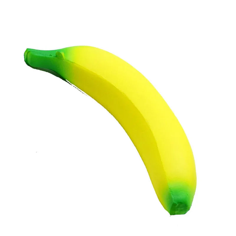 Anti-stress Squishy Banana Toys Slow Rising Jumbo Squishy Fruit Squeeze Toy Funny Stress Reliever Reduce Pressure