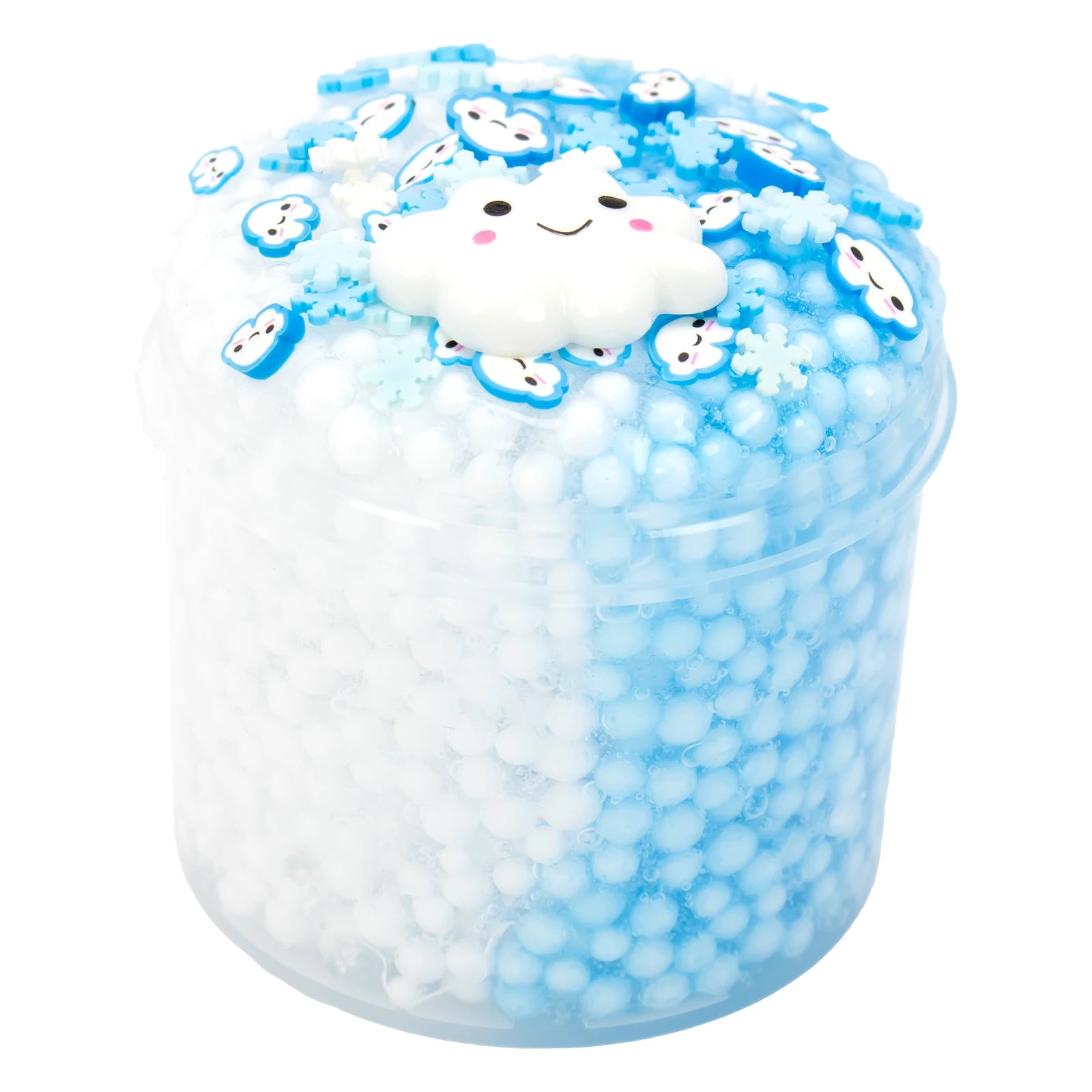 Pack Strawberry Cloud Crunchy Fluffy Slime kit Foam Ball Fruit Sprinkles Slime for Girl and Boys Birthday Gifts Party Favor 70ml