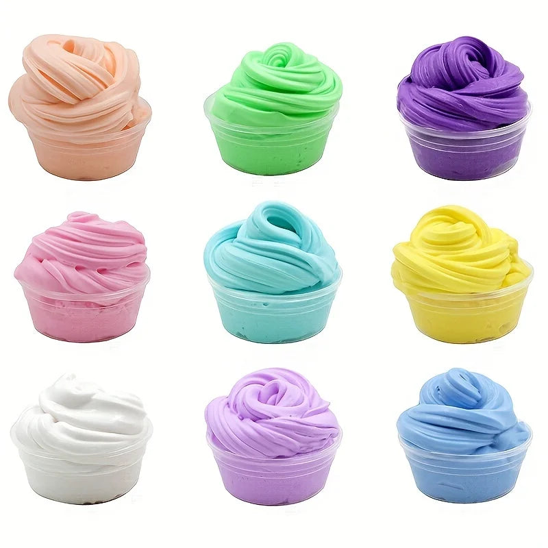 Butter Baby Slime Polymer Putty Non-Sticky Light Soft Cotton Charms For Diy Plasticine Supplies Modelling Birthday Party Favors 60ml