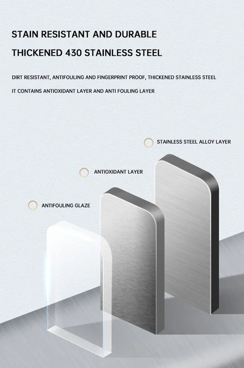 Automatic Stainless Steel Sensor Wastebasket 20-liter Trash Can Stainless Steel Large Kitchen Garbage Can Smart Trash Can 20l 15l