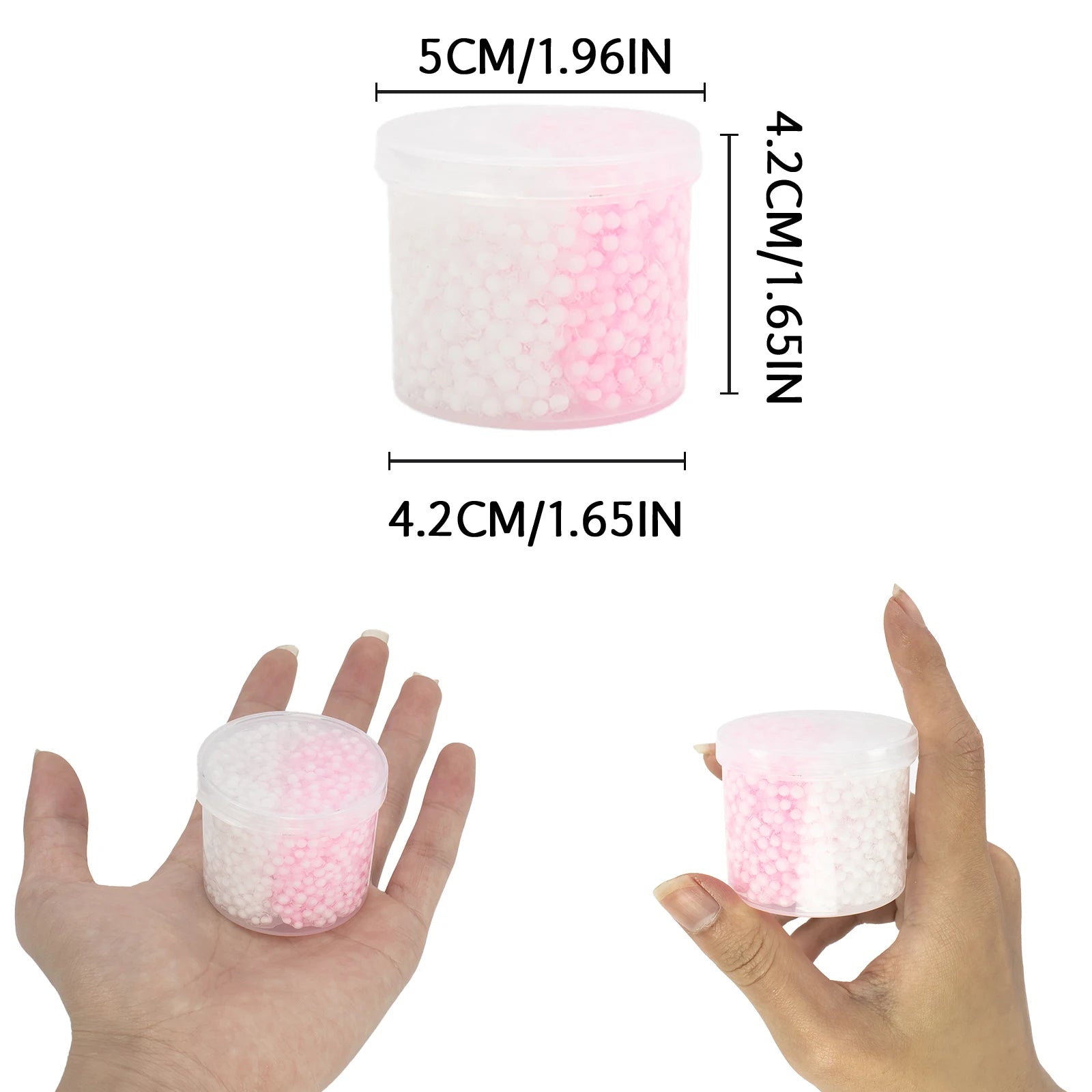Pack Strawberry Cloud Crunchy Fluffy Slime kit Foam Ball Fruit Sprinkles Slime for Girl and Boys Birthday Gifts Party Favor 70ml