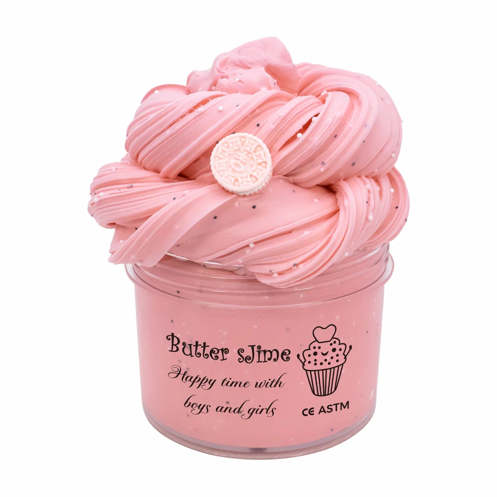 Chocolate Cookies Butter Slime Kit With Scented Slime Soft Fluffy Putty DIY Plasticine Birthday Gift Toys For Party Favors 70ml