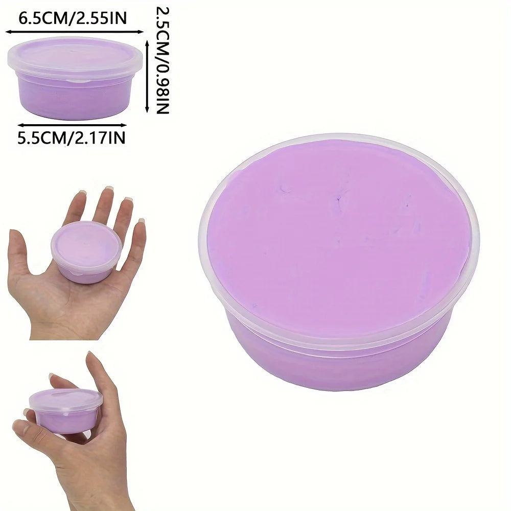 Butter Baby Slime Polymer Putty Non-Sticky Light Soft Cotton Charms For Diy Plasticine Supplies Modelling Birthday Party Favors 60ml