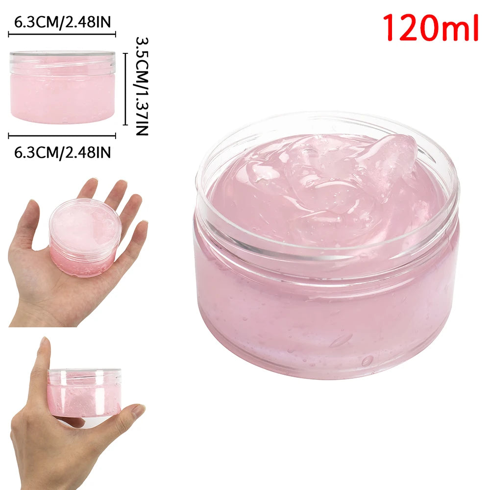 Baby Galaxy Slime Kit Stuffers Snot Clear Slime Stress Relief Toys Putty Party Favors Bubble Slime 120ml