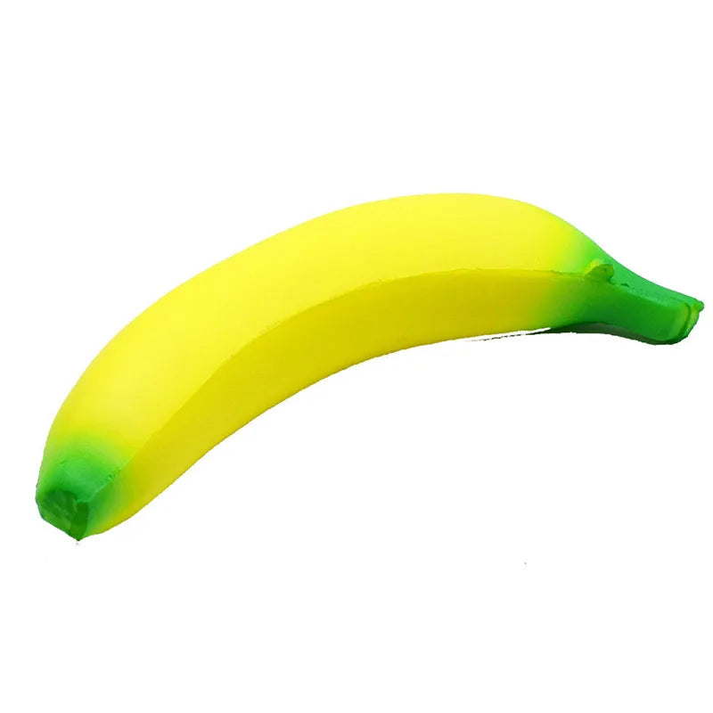 Anti-stress Squishy Banana Toys Slow Rising Jumbo Squishy Fruit Squeeze Toy Funny Stress Reliever Reduce Pressure