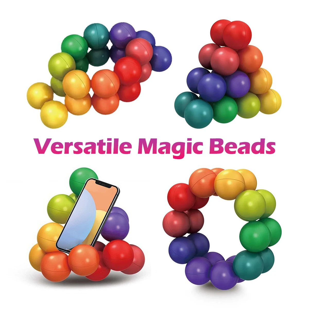 3D Rotating Educational Sensory Balls For Stress & Anxietyelief, Creative Learning Activities