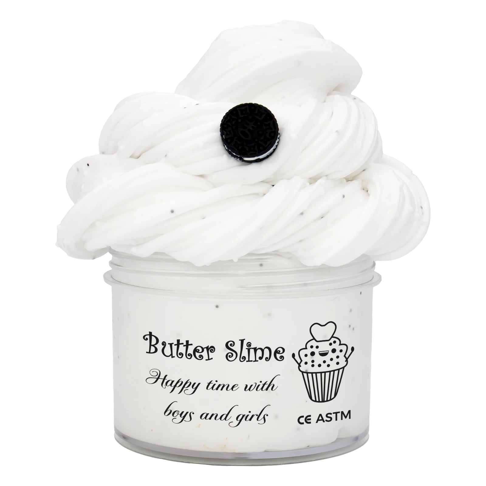 Chocolate Cookies Butter Slime Kit With Scented Slime Soft Fluffy Putty DIY Plasticine Birthday Gift Toys For Party Favors 70ml