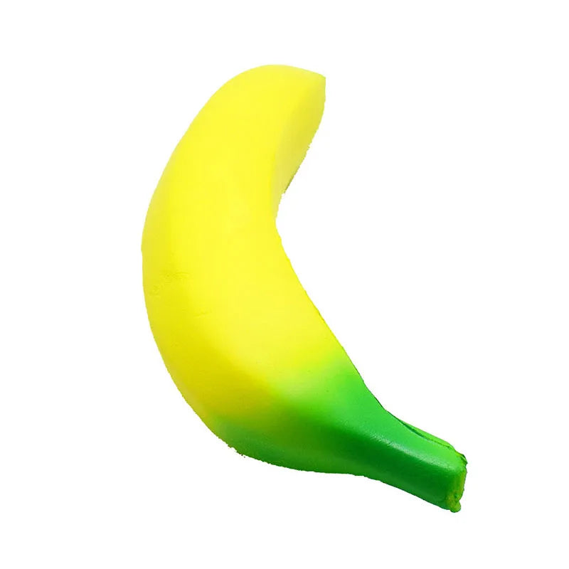 Anti-stress Squishy Banana Toys Slow Rising Jumbo Squishy Fruit Squeeze Toy Funny Stress Reliever Reduce Pressure