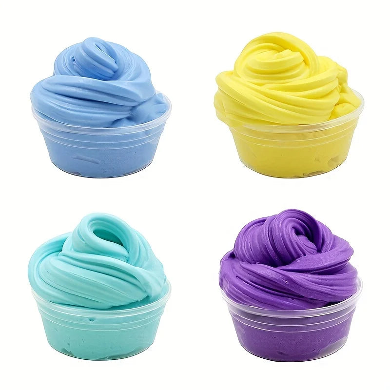 Butter Baby Slime Polymer Putty Non-Sticky Light Soft Cotton Charms For Diy Plasticine Supplies Modelling Birthday Party Favors 60ml