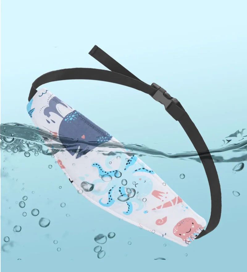 Infant Baby Carseat Head Support Fastening Belt Adjustable Boy Girl Playpens Sleep Positioner Children Car Seat Straps Pillows