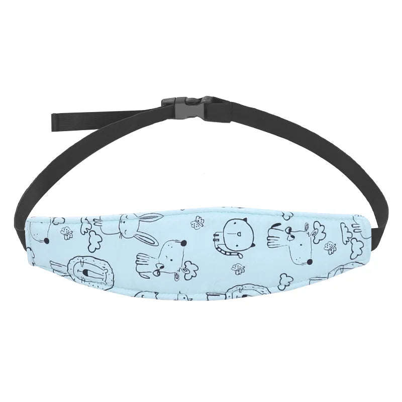 Infant Baby Carseat Head Support Fastening Belt Adjustable Boy Girl Playpens Sleep Positioner Children Car Seat Straps Pillows