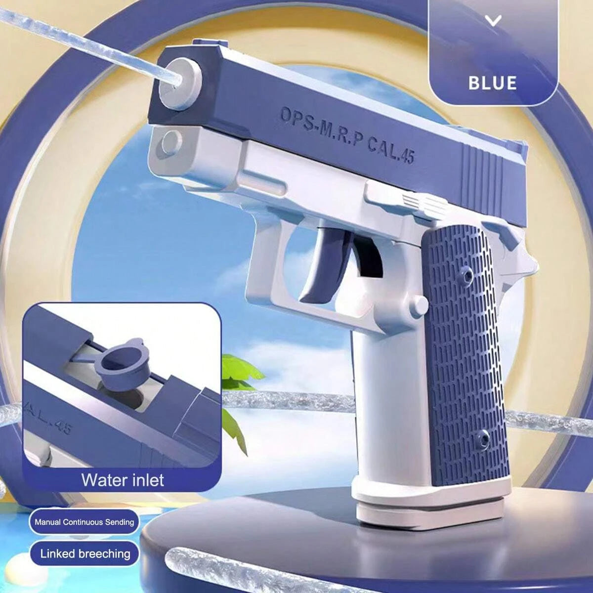 Water Guns Pistol Toy Squirt Guns, Summer Pool Beach Shooting Games Toys, Water Blaster Pistol for Kids