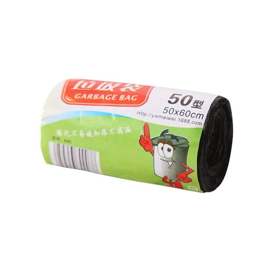 Household Thick Large Rolls Disposable Garbage Black Bag For Kitchen Bathroom 100% Brand New And High Quality 50x60cm