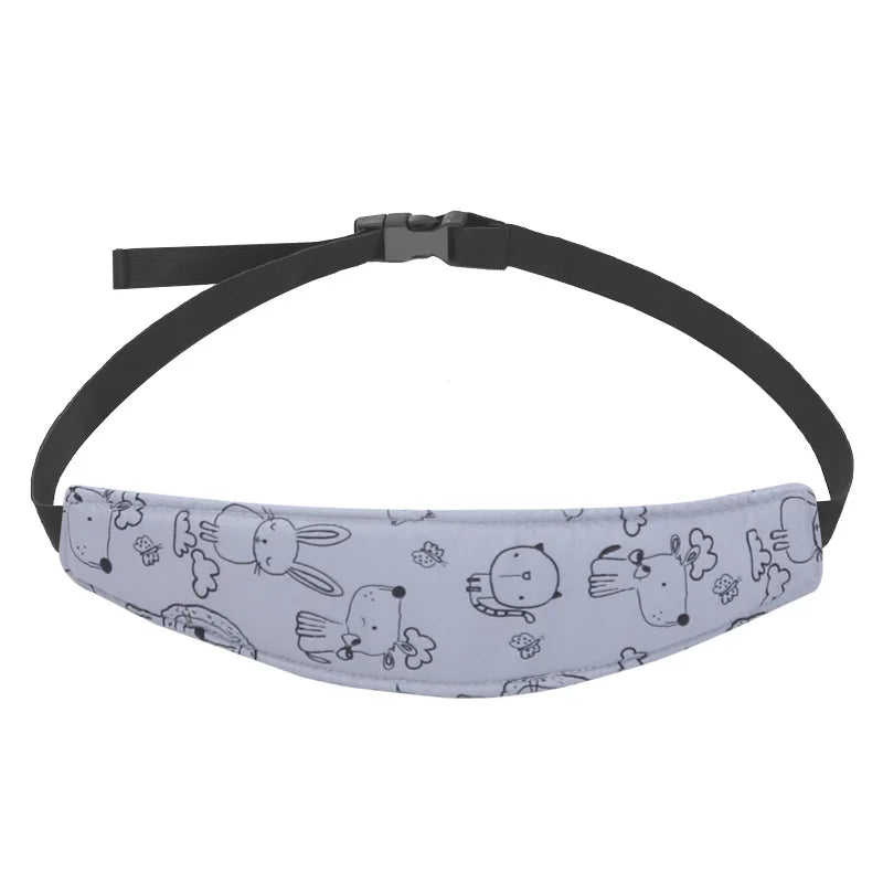 Infant Baby Carseat Head Support Fastening Belt Adjustable Boy Girl Playpens Sleep Positioner Children Car Seat Straps Pillows