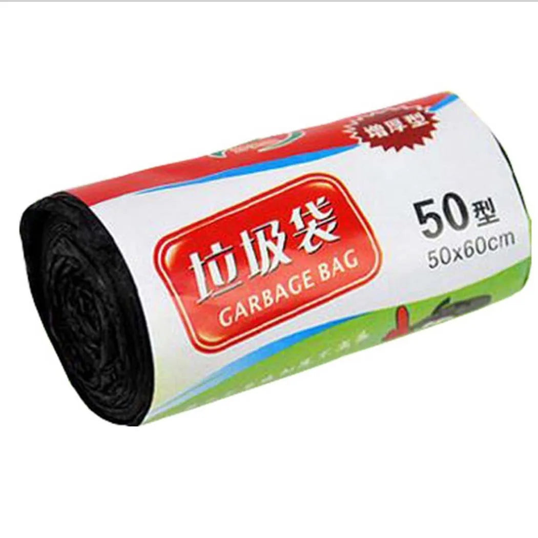 Household Thick Large Rolls Disposable Garbage Black Bag For Kitchen Bathroom 100% Brand New And High Quality 50x60cm