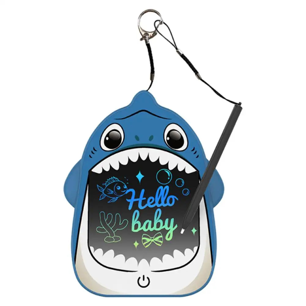 Shark LCD Electronic Drawing Toy Educational Writing Tablet Kids Drawing Tablet Drawing Pad Doodle Board For Toddler