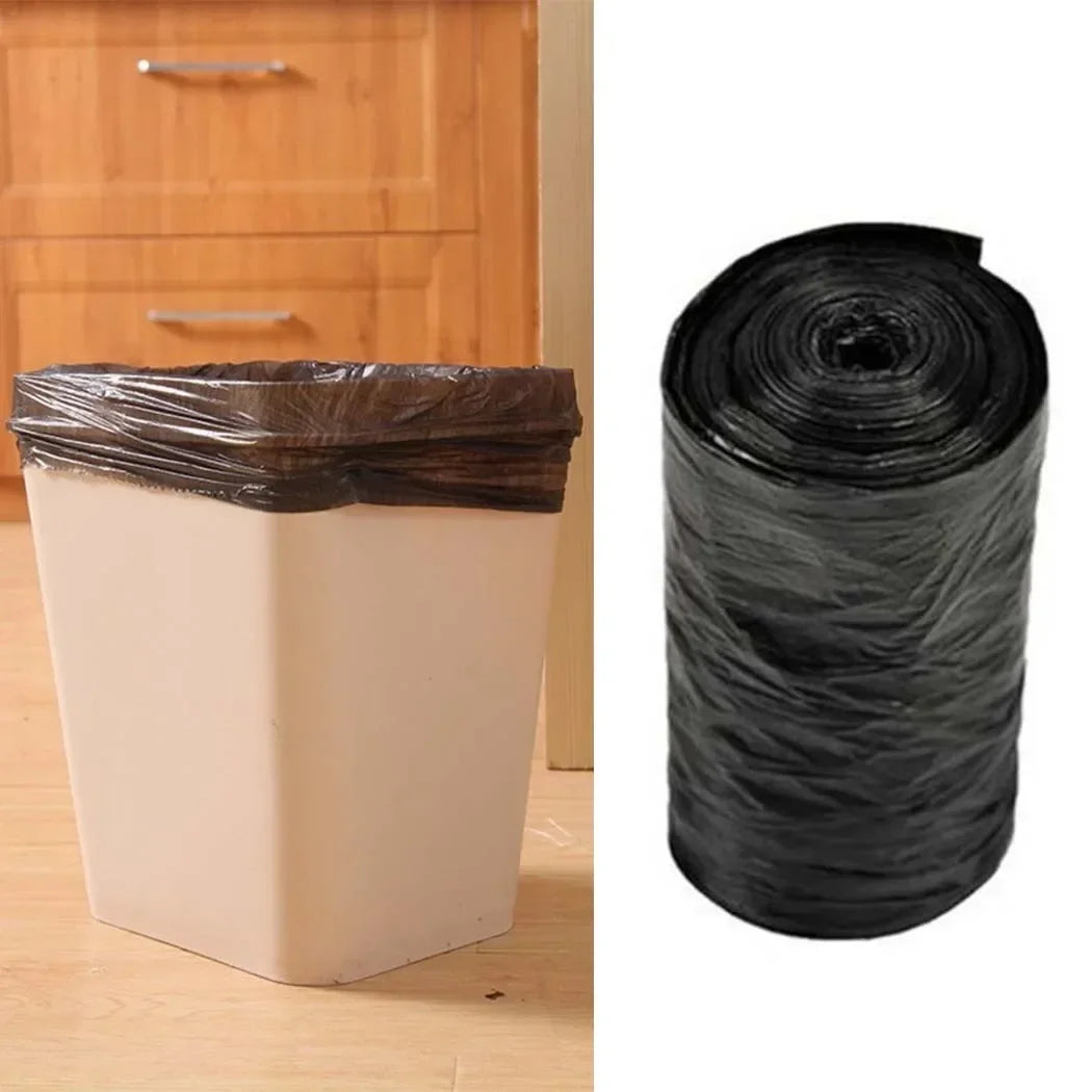 Household Thick Large Rolls Disposable Garbage Black Bag For Kitchen Bathroom 100% Brand New And High Quality 50x60cm