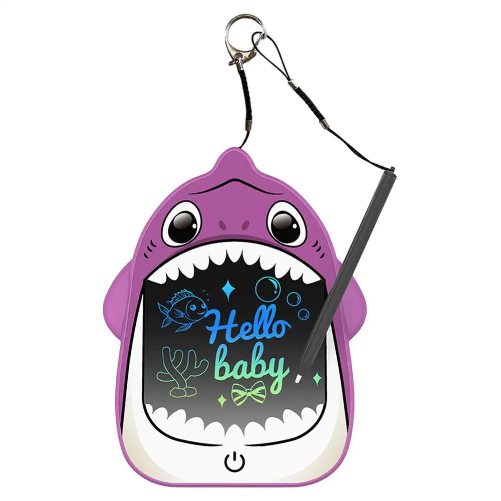 Shark LCD Electronic Drawing Toy Educational Writing Tablet Kids Drawing Tablet Drawing Pad Doodle Board For Toddler