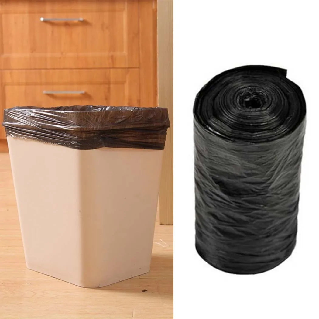 Household Thick Large Rolls Disposable Garbage Black Bag For Kitchen Bathroom 100% Brand New And High Quality 50x60cm