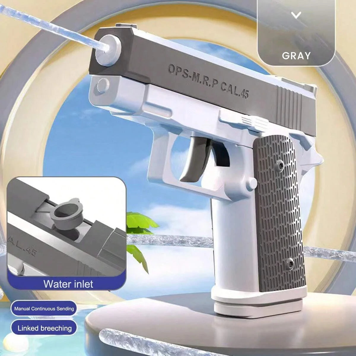 Water Guns Pistol Toy Squirt Guns, Summer Pool Beach Shooting Games Toys, Water Blaster Pistol for Kids
